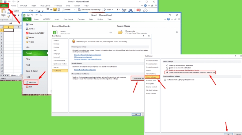 WPS表格批量删除空行宏代码